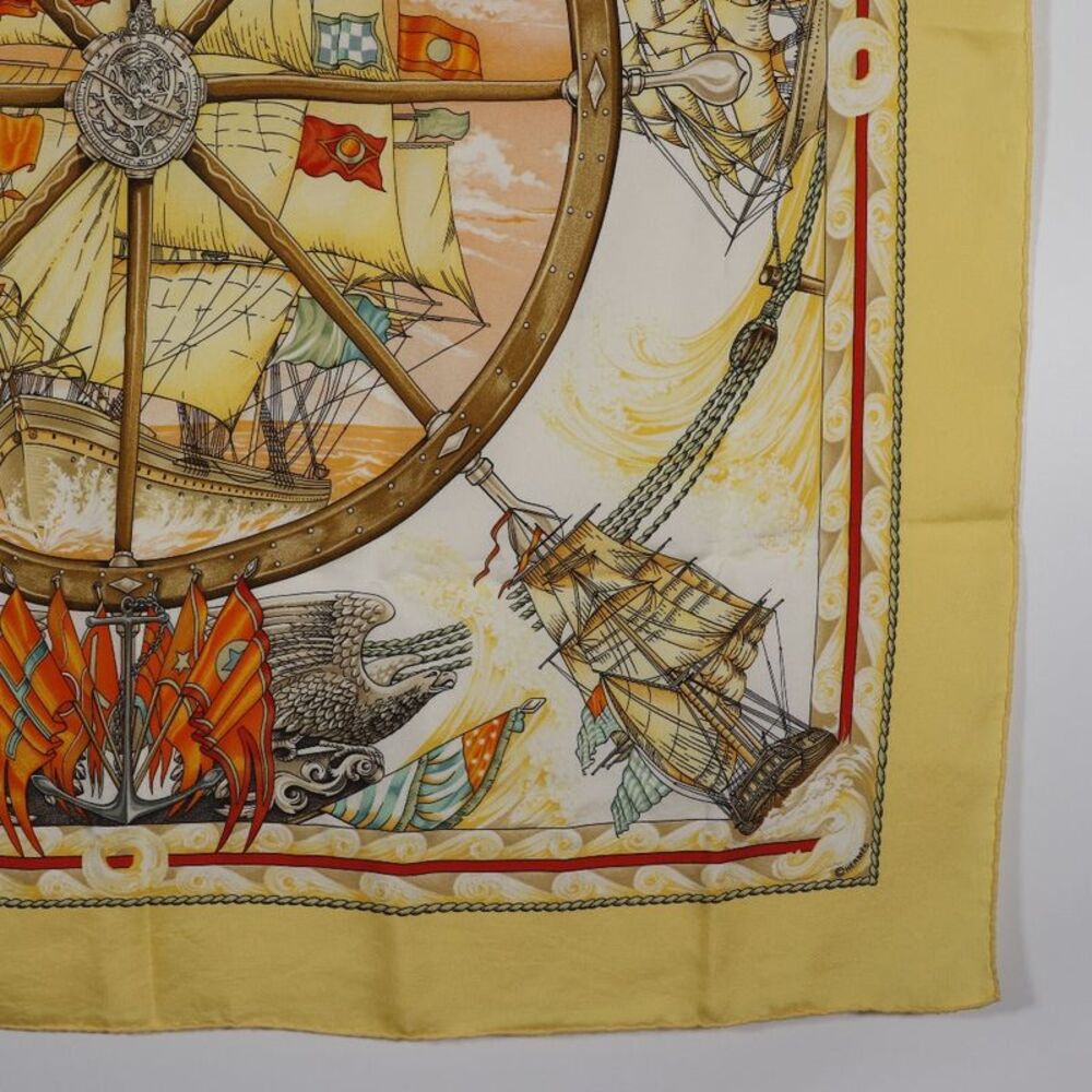 Hermes Vive le Vent Silk Scarf - Picture 6 of 10